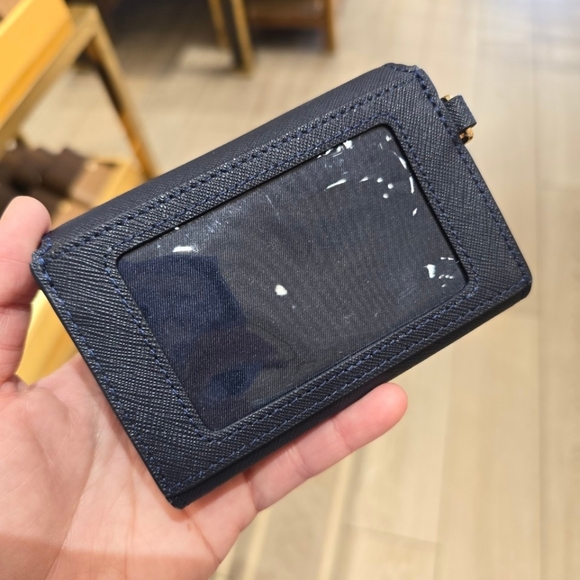 NWT!!! TORYBURCH EMERSON FLAP CARD CASE (NAVY) - Picture 2 of 4
